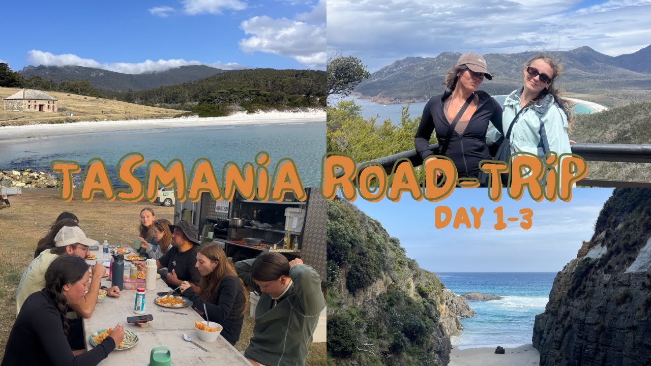 TASMANIA ROAD-TRIP VLOG//POPPY&LEXIE