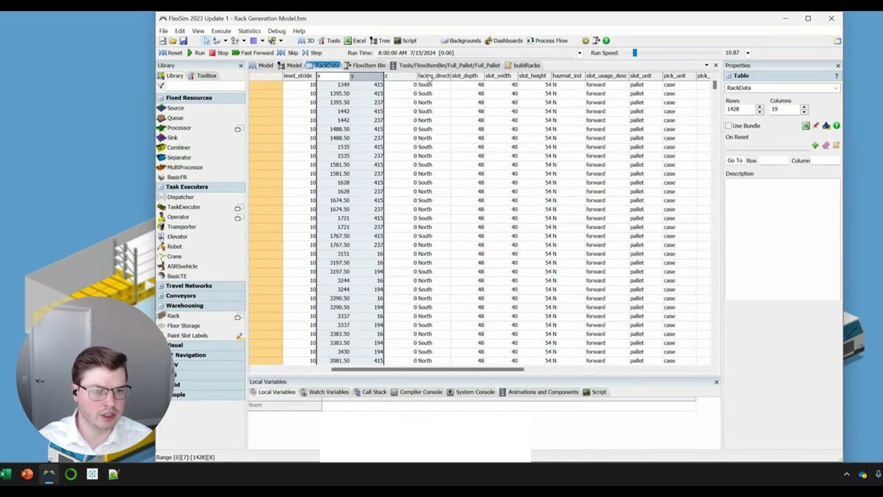 Auto-Build Racks in FlexSim