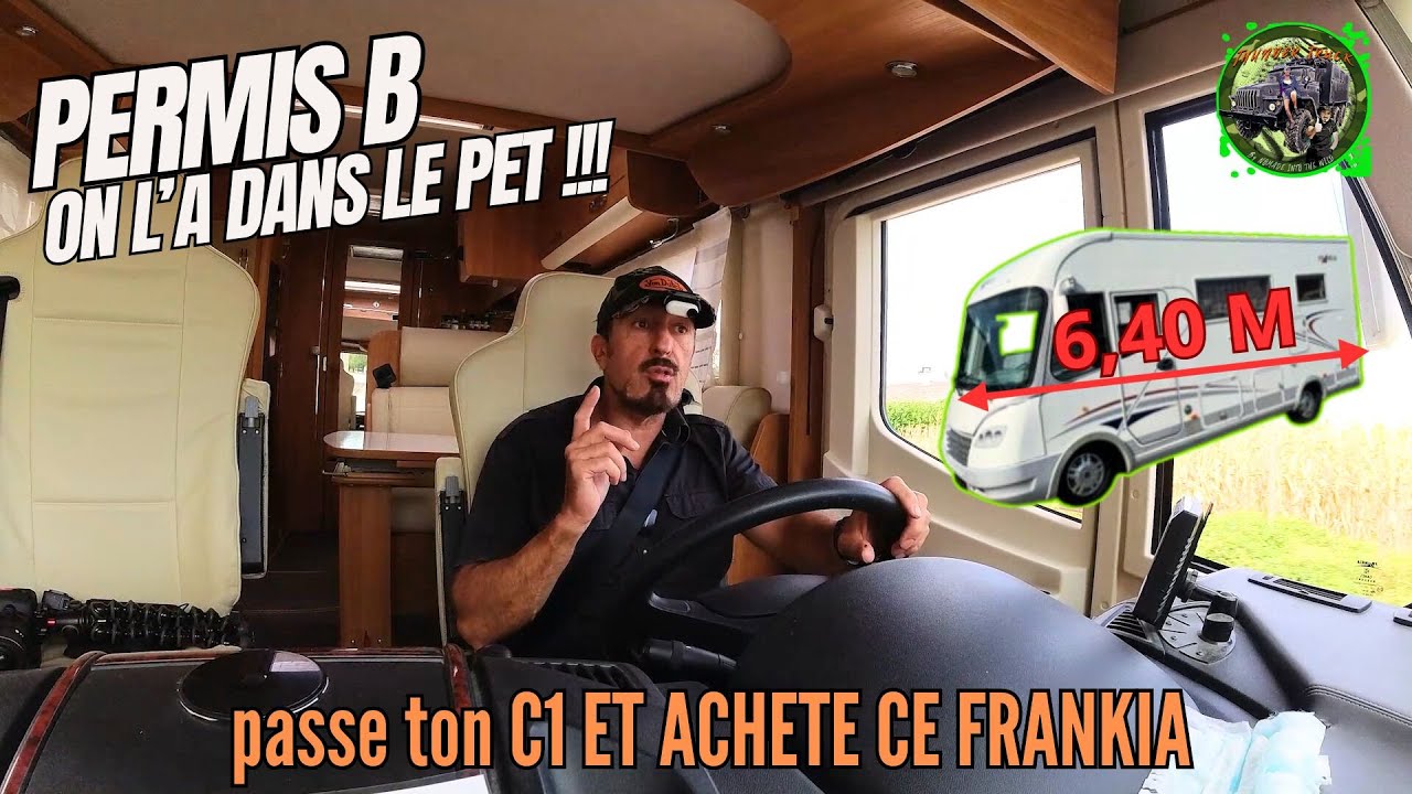 Permis B 4T250 refusé - Optez pour le plus polyvalent des Camping car