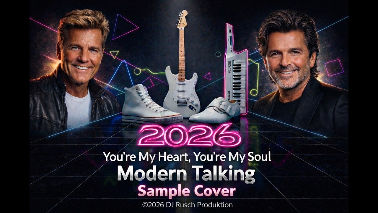 Modern Talking - You're My Heart,You're My Soul (2026 DJ Rusch Sample Cover)#discofox #80s #2026