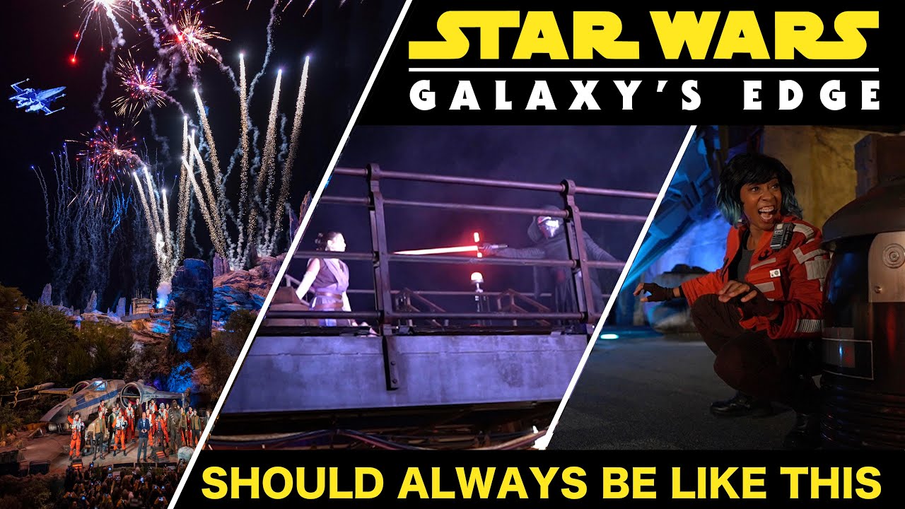 Lightsaber Battles & Flying X-Wings at Galaxy’s Edge