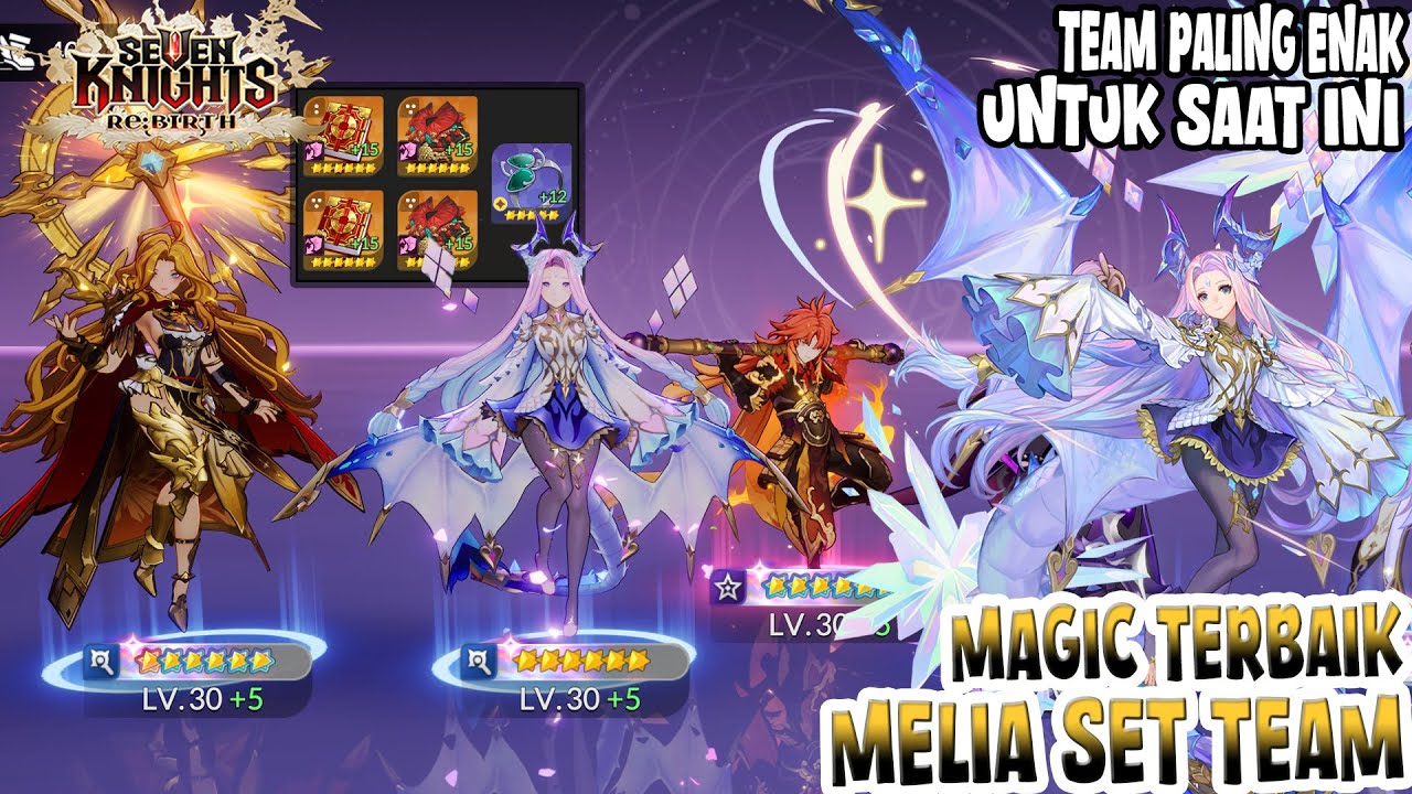 MELIA SET TEAM ARENA PALING ENAK!? Asli Team paling enak saat ini | Seven Knights Re:BIRTH
