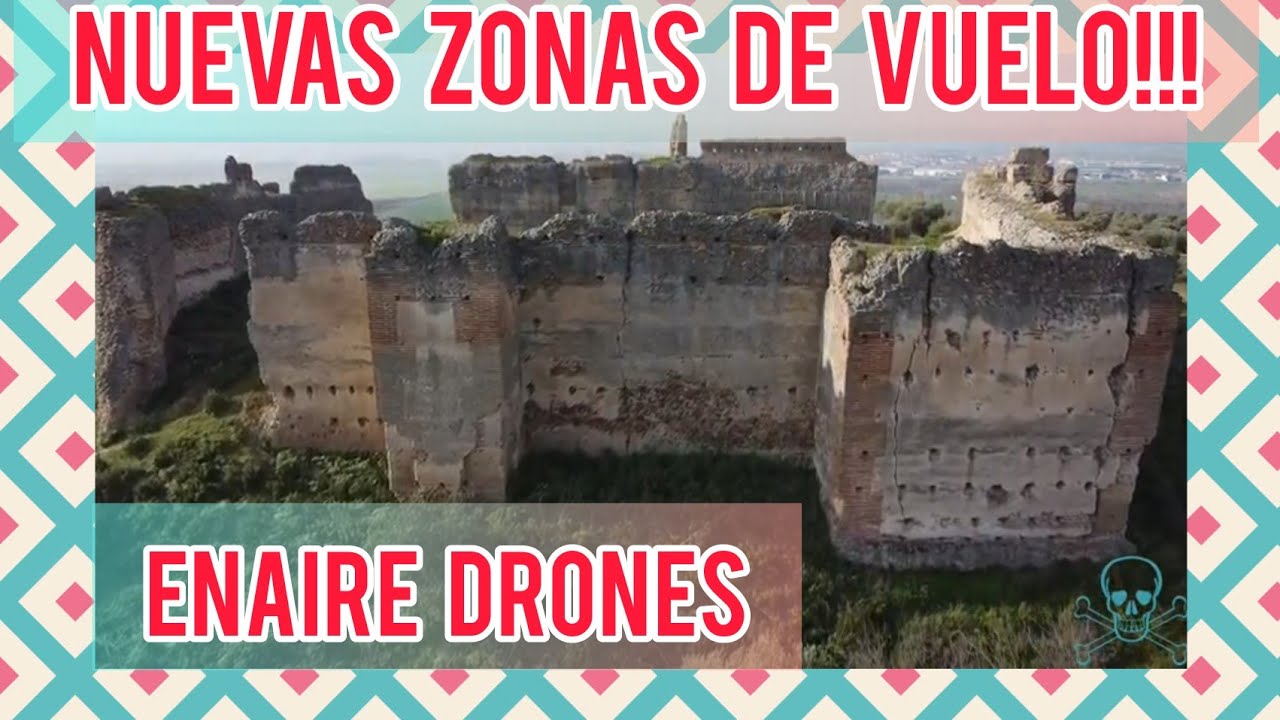 CASTILLOS DE ESPAÑA, CASTILLO DE VILLALBA a vista de DRONE, Castilla la Mancha, Cebolla, (Toledo )