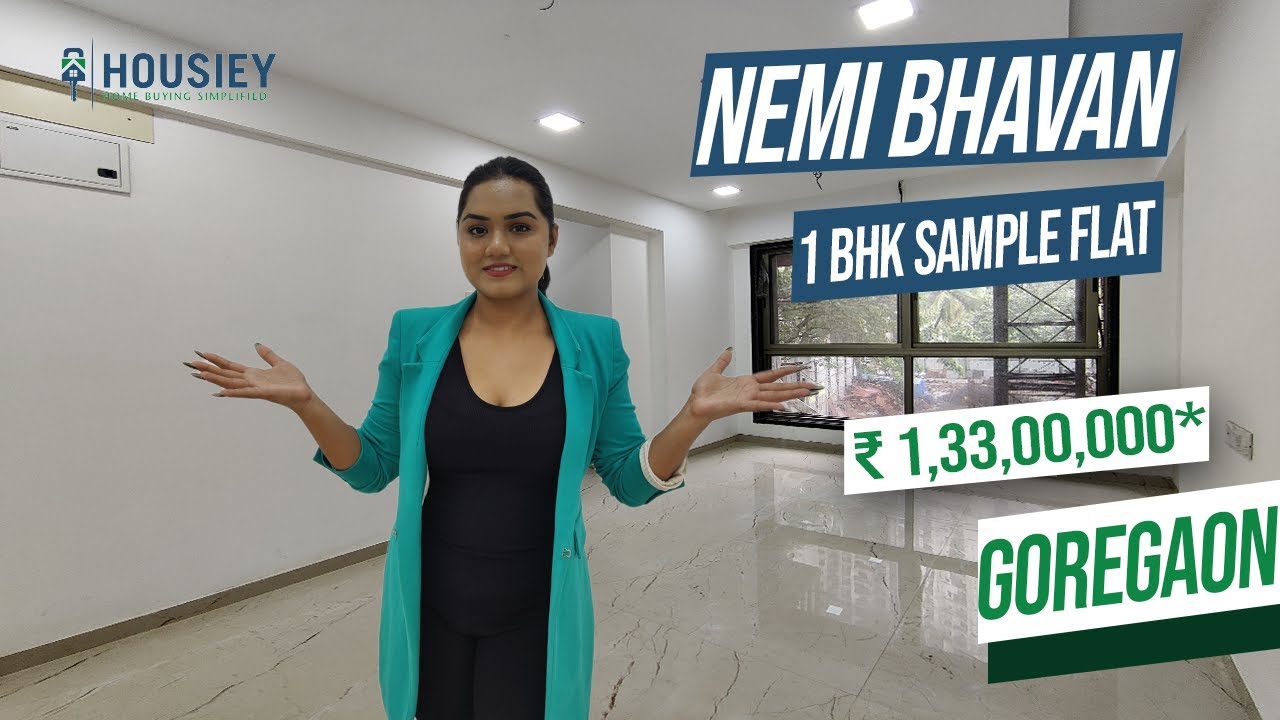Neminath Group Goregaon West | 1 BHK Sample Flat Tour | Nemi Bhavan Ram Mandir