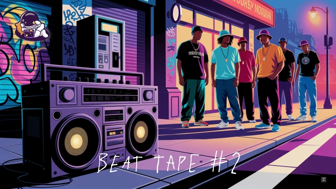 🔥 Beat Tape #2 - 2+ Hours of Boom Bap Hip Hop Instrumentals | Spaceman Beats 2025