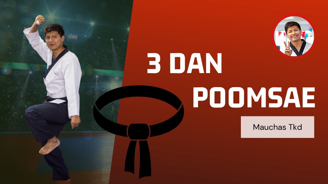Taebaek poomsae/ 3 Dan - Tutorial