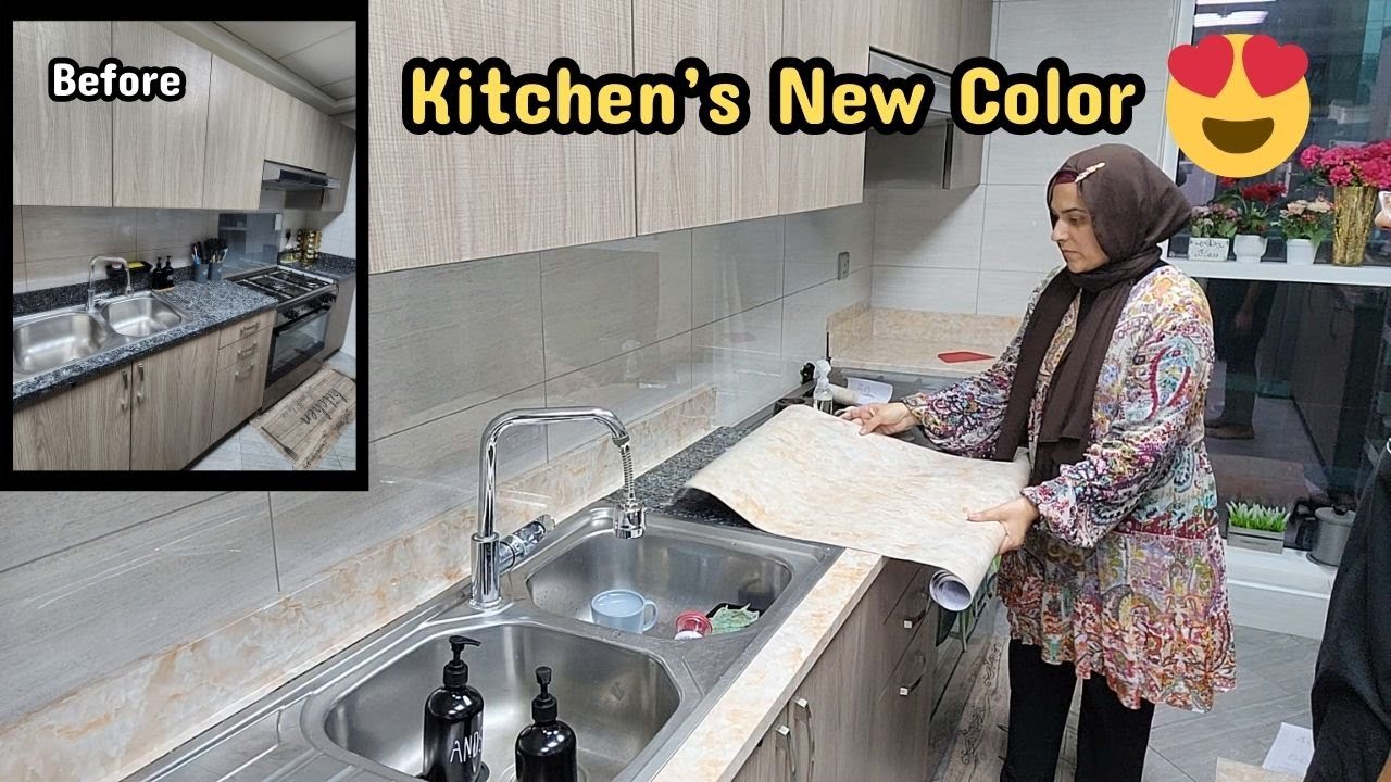 Kitchen ka Makeover start karte hi maza a gya 😍