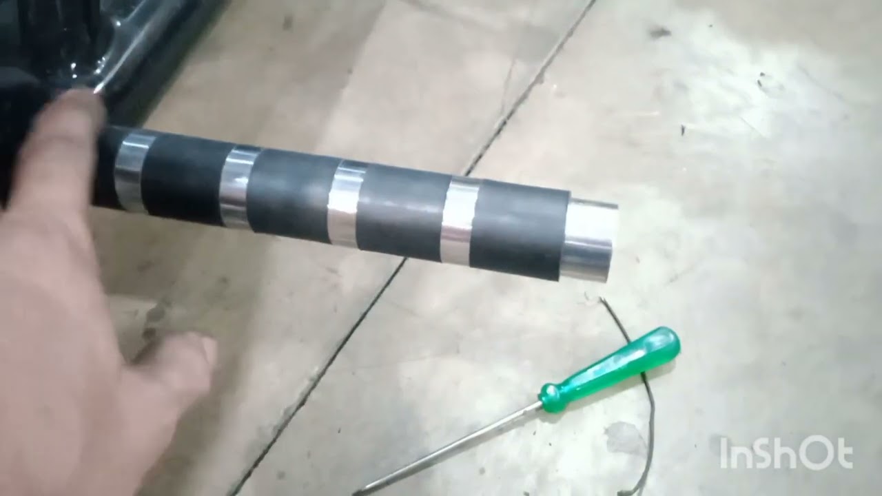 Sistema acelerador de pé triciclo do filhão.