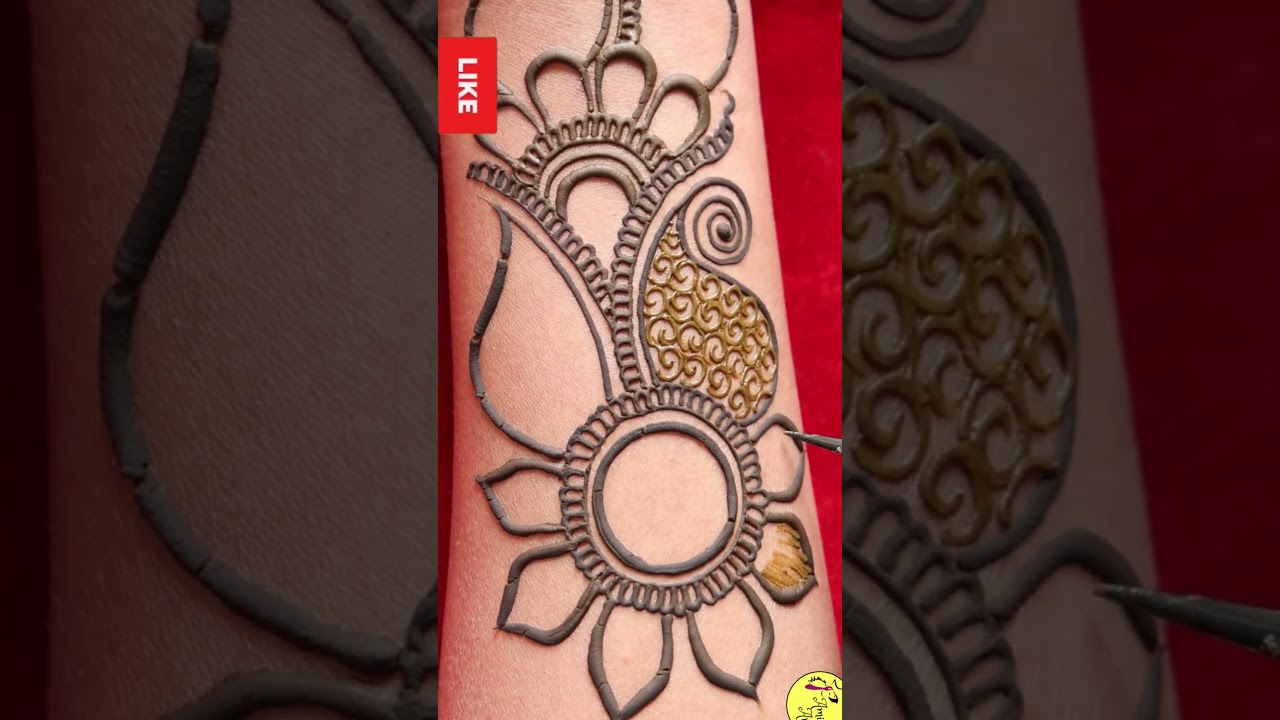 easy and simple mehndi design