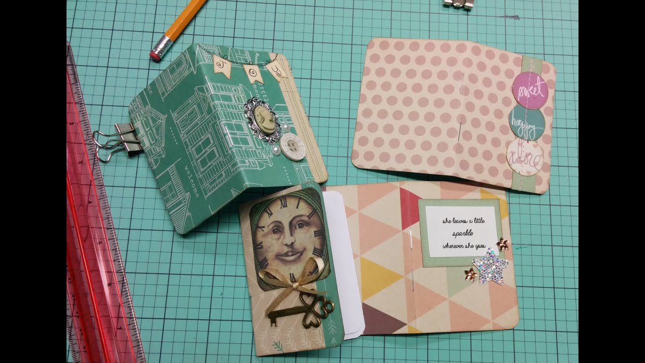 Mini Notebooks for Pocket Letters -- Tutorial