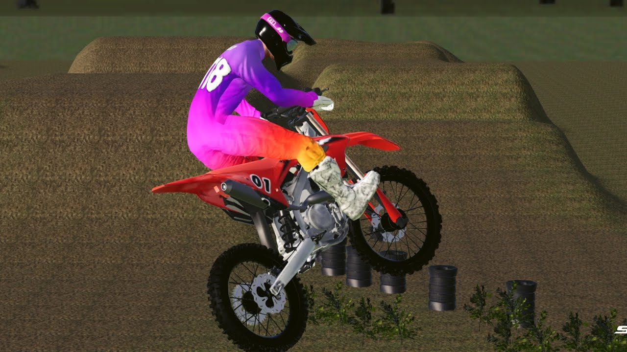 SMX: Supermoto Vs. Motocross mobile game play @smxvsmotocross