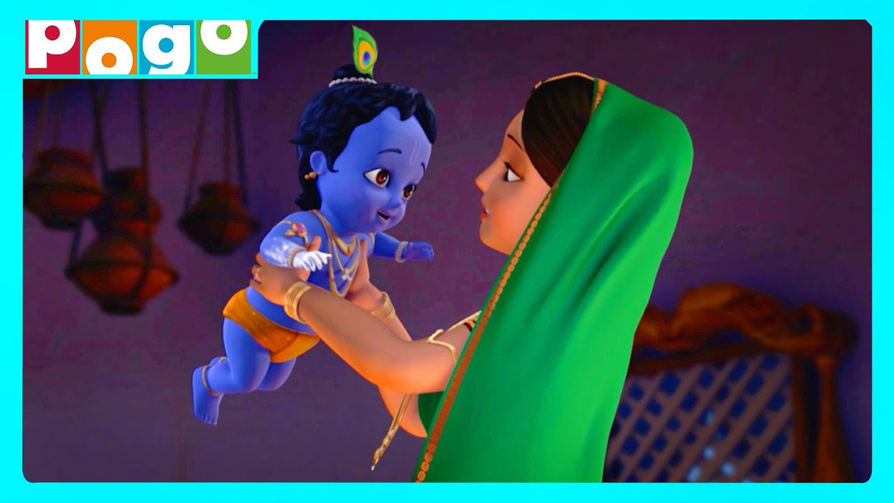 Pakda Gaya… Par Pyaar Mil Gaya!😄💙| Little Krishna🏔️| Hindi Cartoon😁| Kids Stories |@PogoChannel​