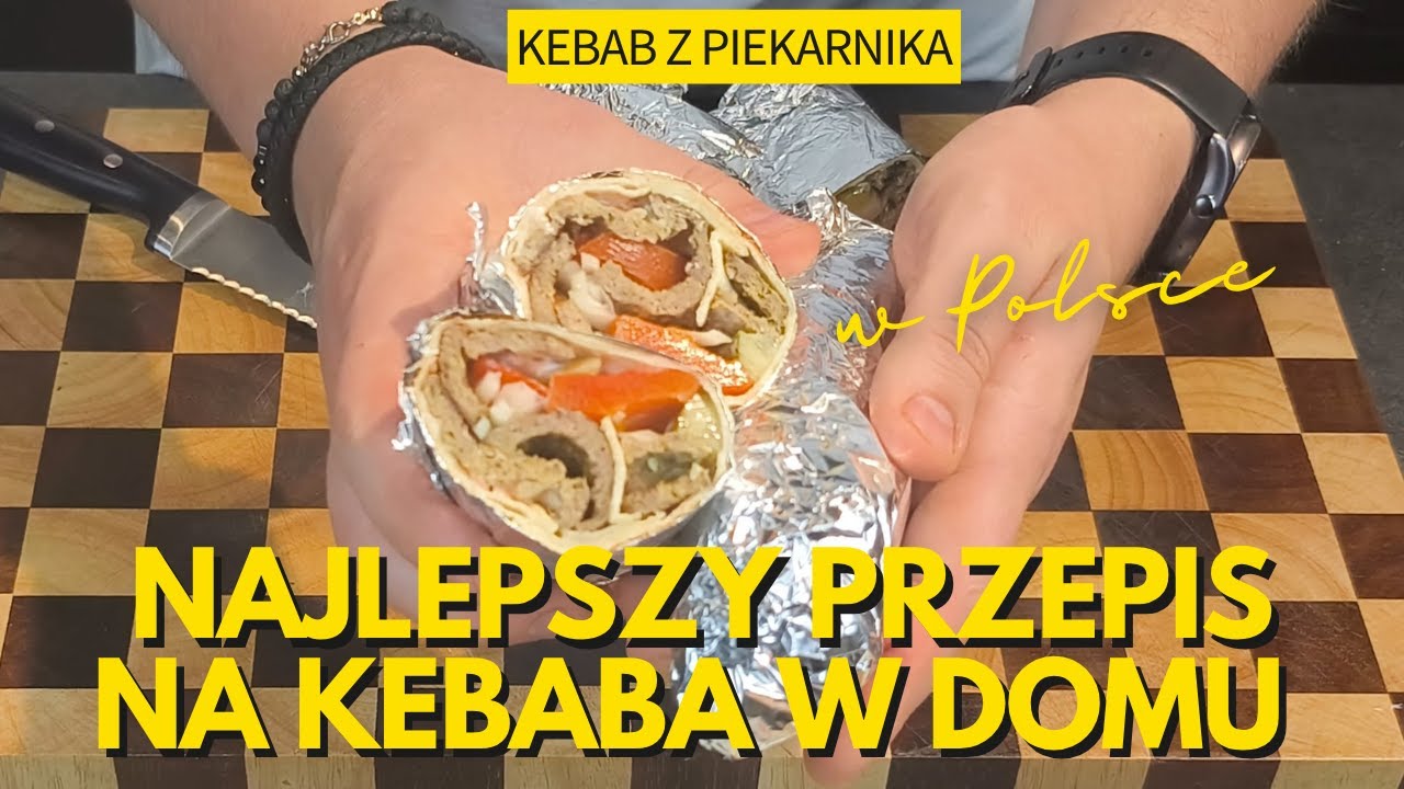 NAJLEPSZY KEBAB Z PIEKARNIKA w 30 minut &ndash; lepszy niż z budki! 🤯🔥
