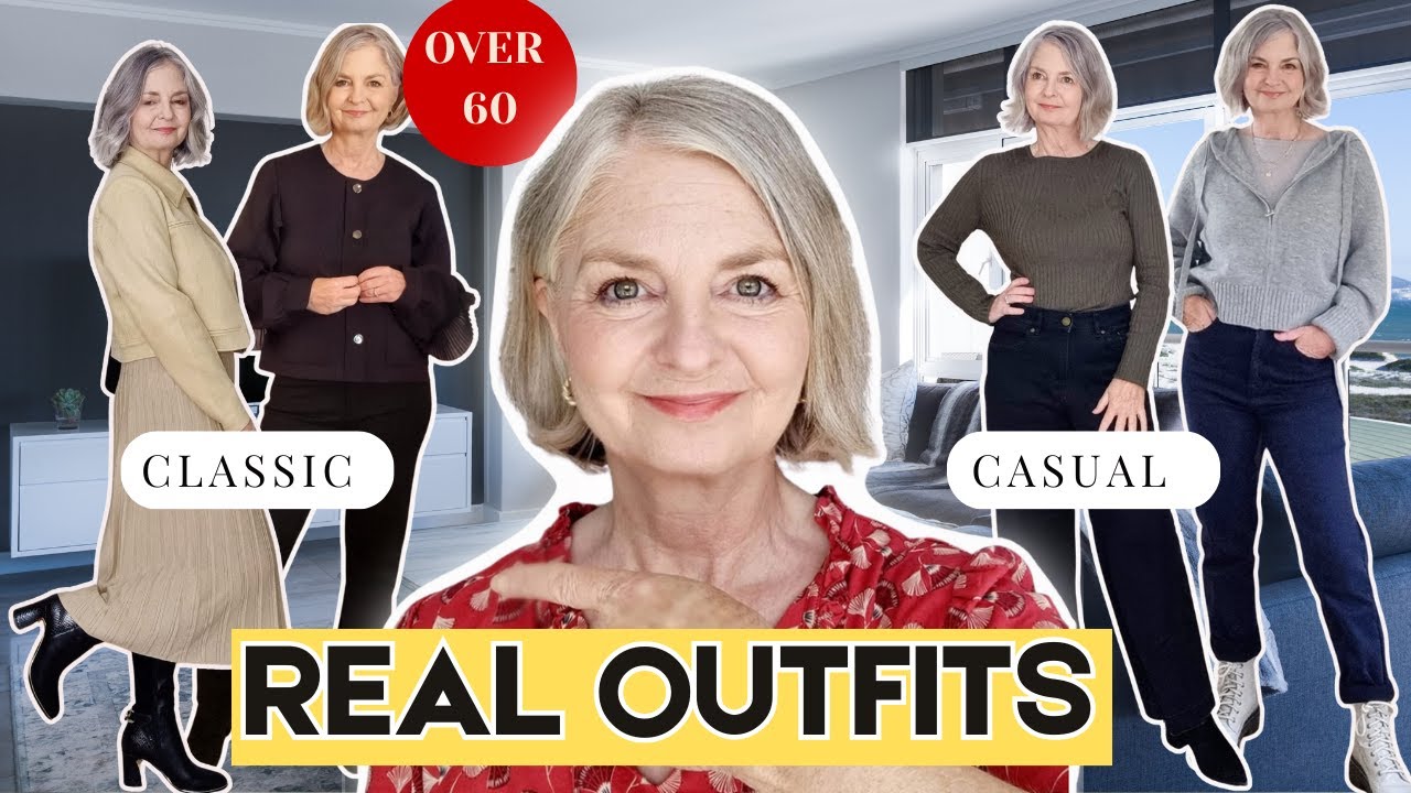 Casual Fashion Over 60 - What I REALLY Wore This Month 💃-
