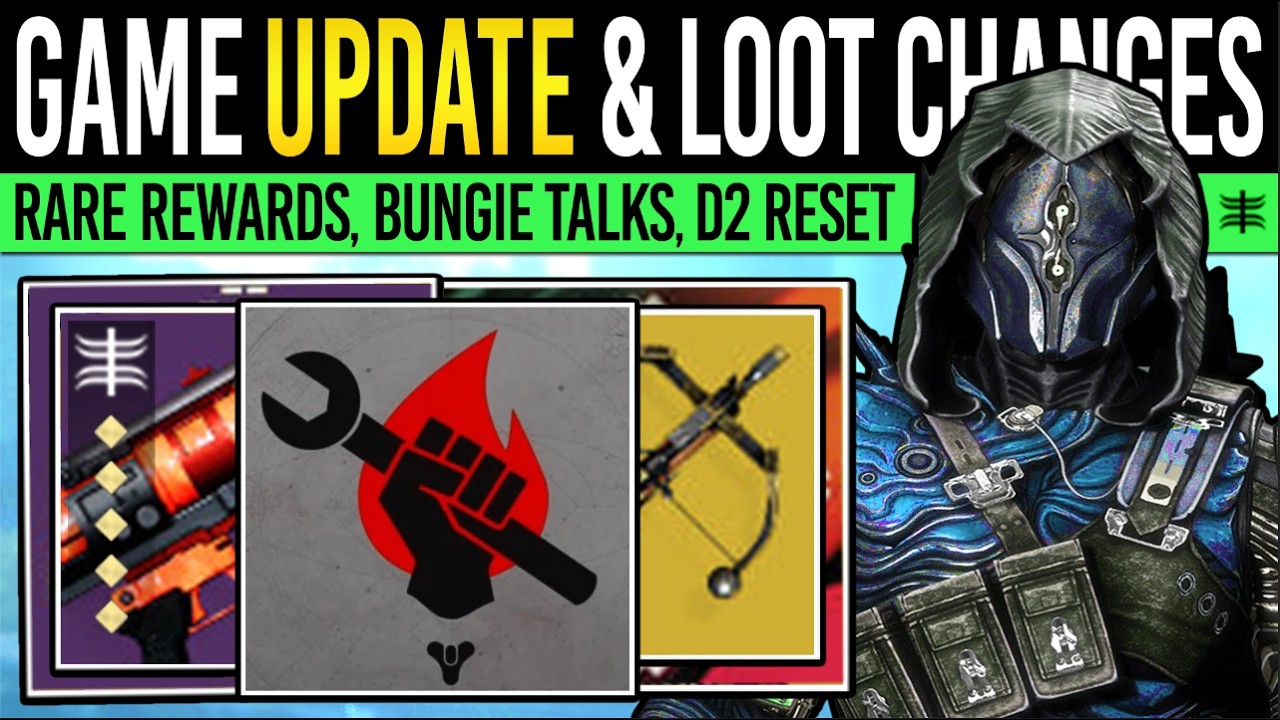 Destiny 2: NEW GAME UPDATE & LOOT CHANGES! Bungie Responds, Rare Drops, Future Info, More (10th Feb)