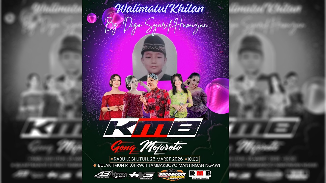Live Stream Walimatul Khitan Bg. Digo | Campursari KMB MUSIC | BAGASKARA PRO AUDIO | HVS SRAGEN A3