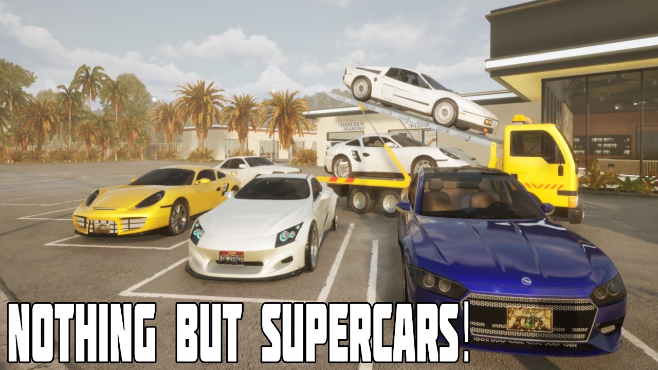 WE ROLLING IN SUPERCARS! - Car Dealer Sim Ep 6