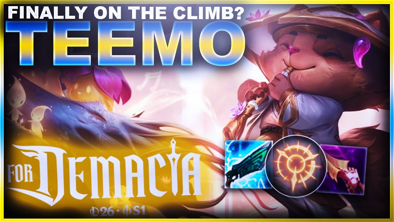 WE'RE FINALLY ON THE CLIMB IN 2026! TEEMO TIME! | League of Legends