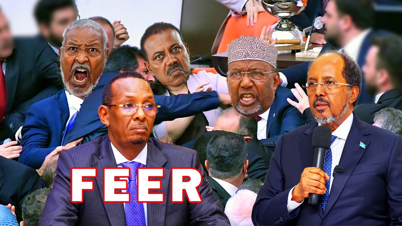 DEG DEG: Muuse Suudi & Sanbaloolshe oo Feer iyo Gacan Qaad Dhexmaray, A/Madoobe & XASAN SH oo LACAG