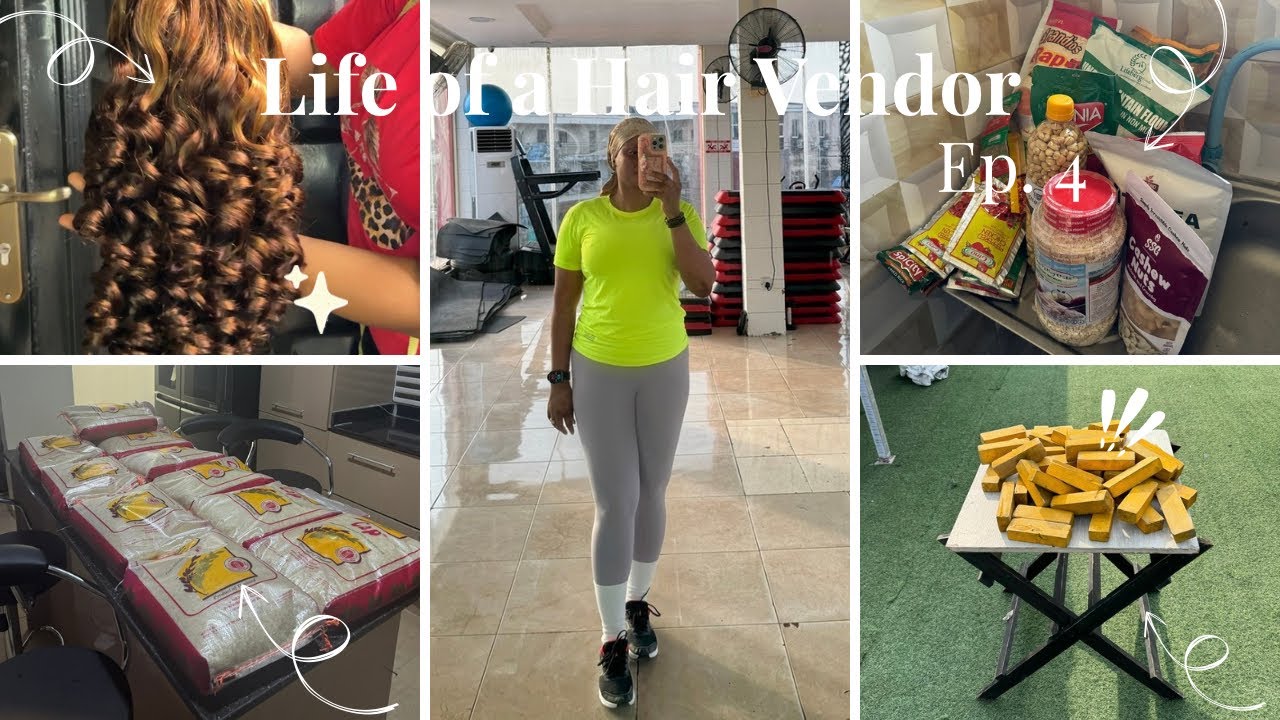 Life of a Hair Vendor | Team bonding, christmas vlog, 9-5er & my gym journey