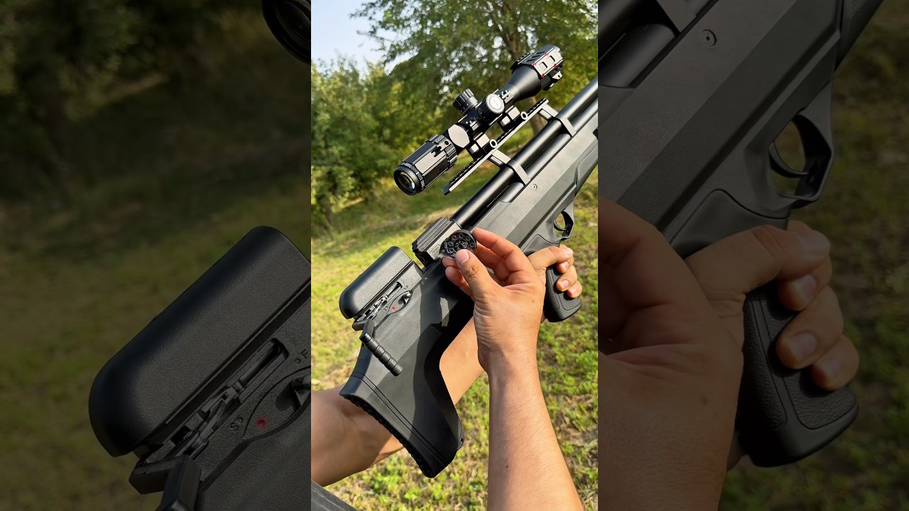 Behemoth Air Rifle Shot | Incredible Accuracy & Hunting Skills 🎯 #airgun #shorts #airsoft