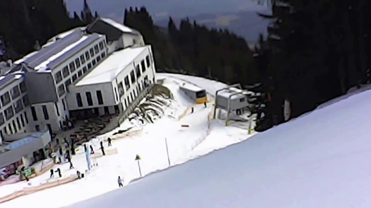 Golte skiing Slovenija