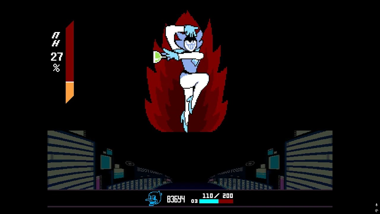 Deltarune Chapter 2 Битва с Королевой (Конец 2-й Главы)