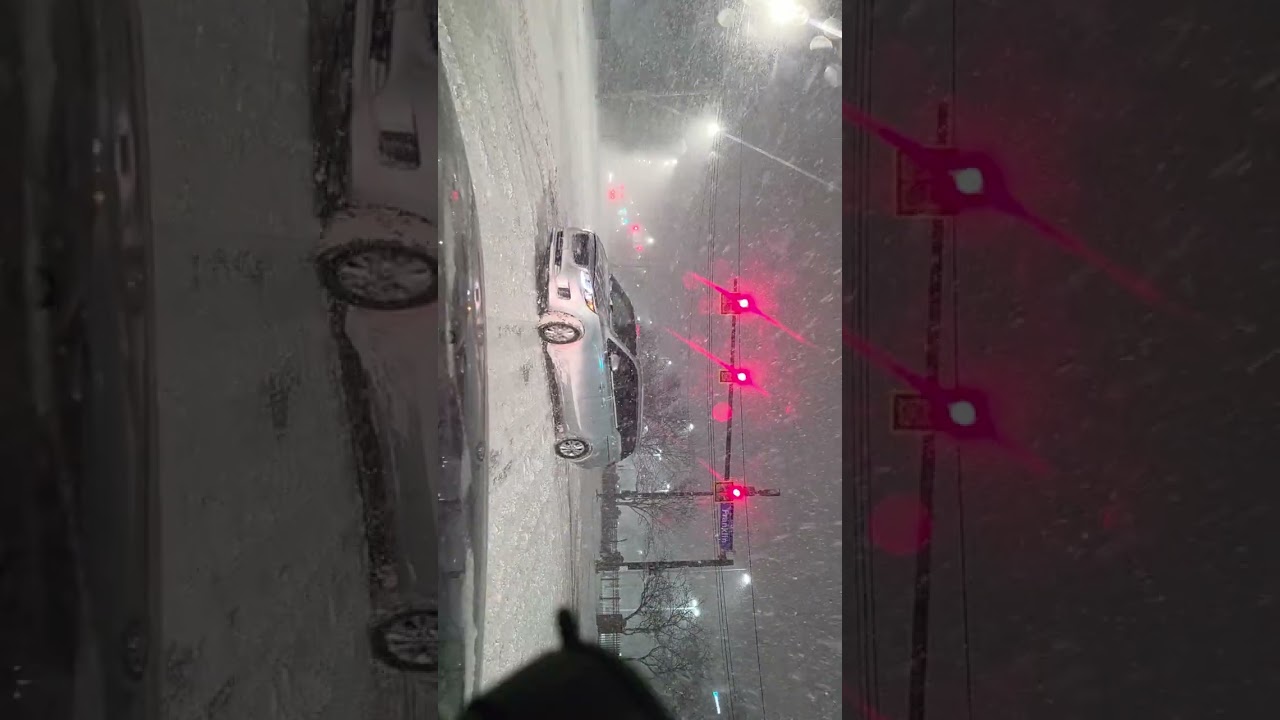 Street night cleveland ohio 12/31/25