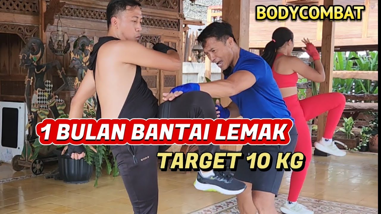 SENAM PENURUNAN BERAT BADAN | BODY COMBAT PEMULA