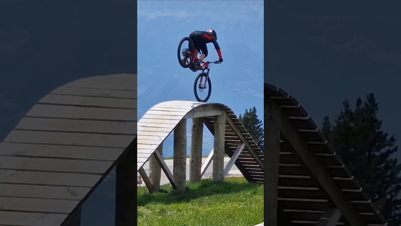 CRASH test PROPAIN SRESH SL 2025 🔥 une folie    @HOVERAirCamera #hoverair #ebike #vtt #jump