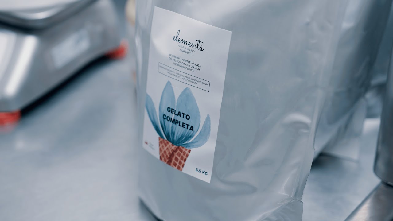 GELATO COMPLETA &ndash; a complete base for artisan gelato and soft serve