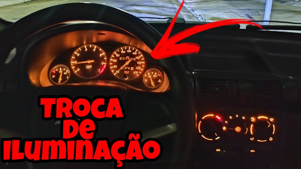 Como trocar lâmpadas do painel no Corsa Classic