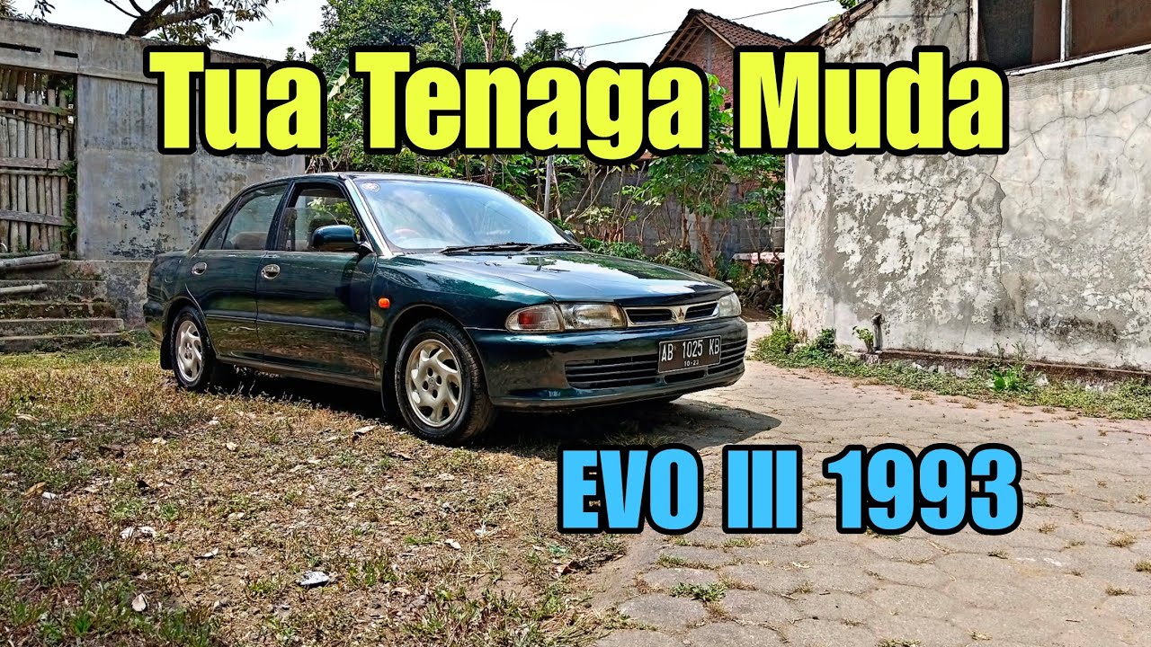 Dijual Mitsubishi Lancer Evo 3 GLXi 1993 Injeksi 1600cc