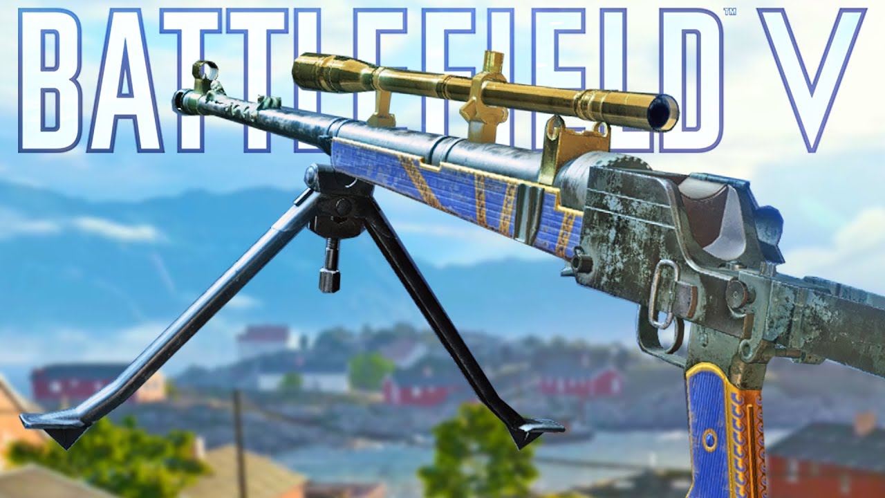 So I used the New Sniper like a Shotgun (Panzerbuchse) BF5