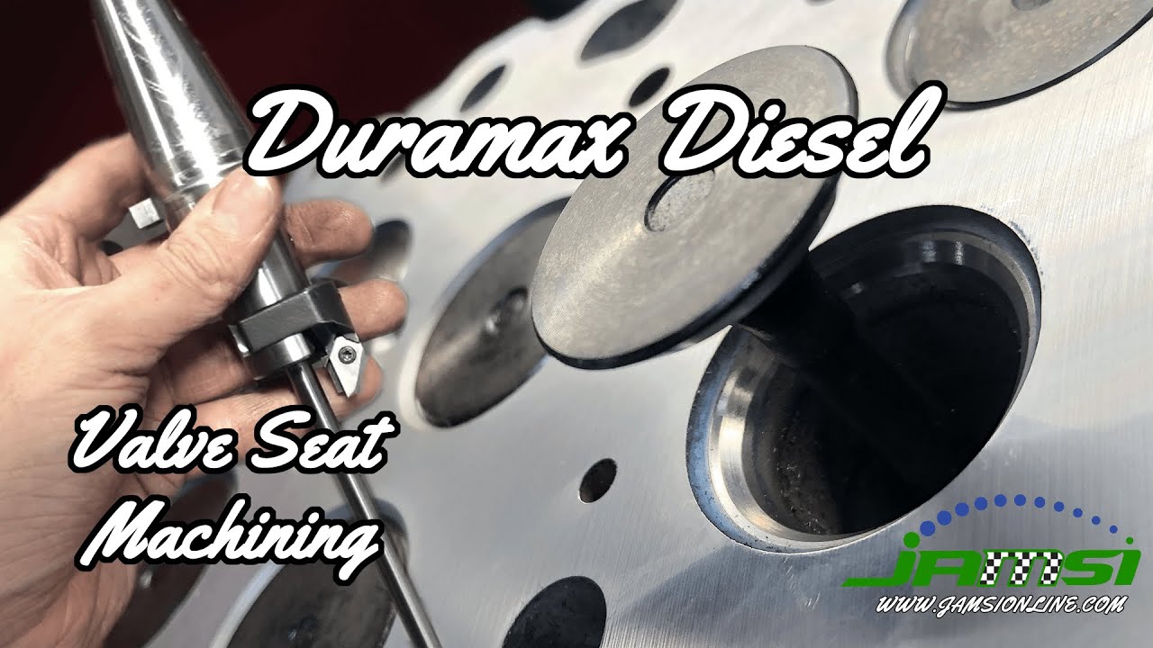 Duramax Diesel Cylinder Head Machining - Serdi 4.5 Valve Seat Machining - JAMSI Online