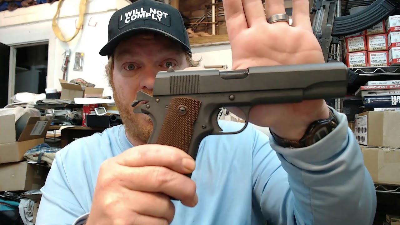 More Thoughts On The : US M1911 A1: SDS Imports 1911 A1 US Army Tisas USGI .45 ACP