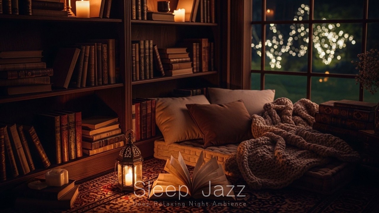 Jazz Night Sleep 🛌 Soft Bedroom Jazz for Deep Relaxation & Peaceful Dreams