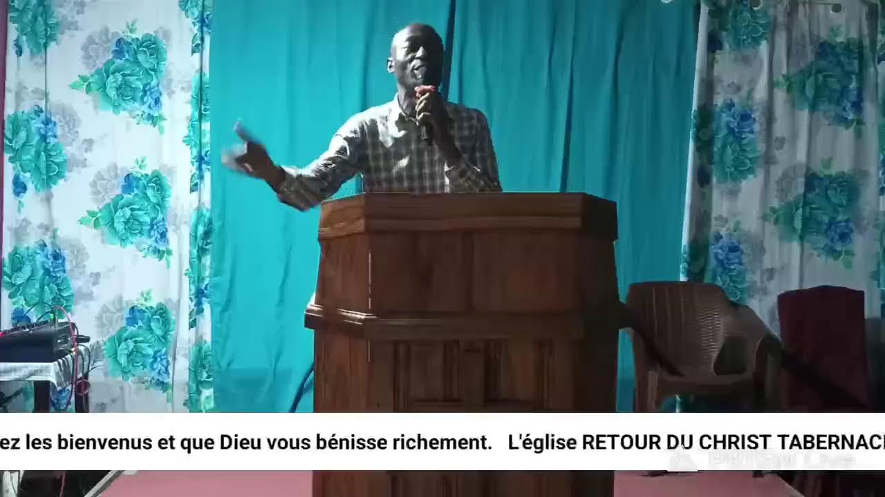 Prédication du pasteur Maxime KIBINDA
