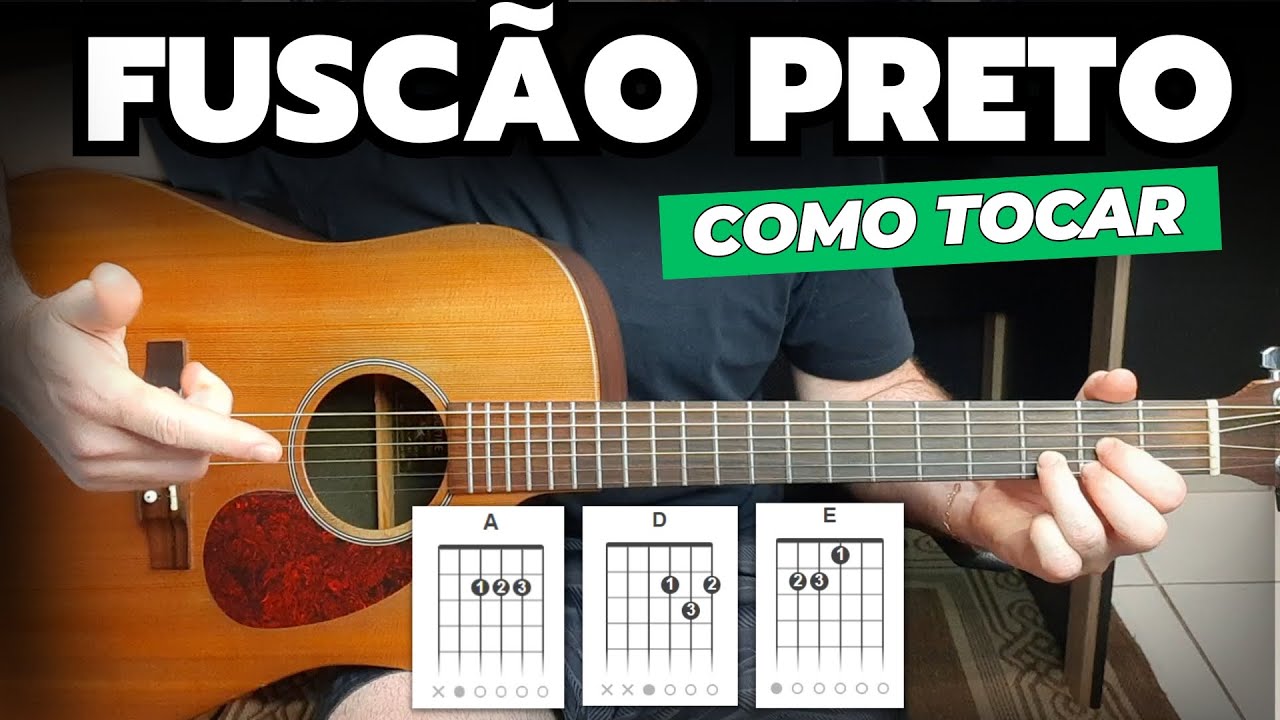 Fuscão Preto - Trio Parada Dura - Como Tocar no VIOLÃO 🎸