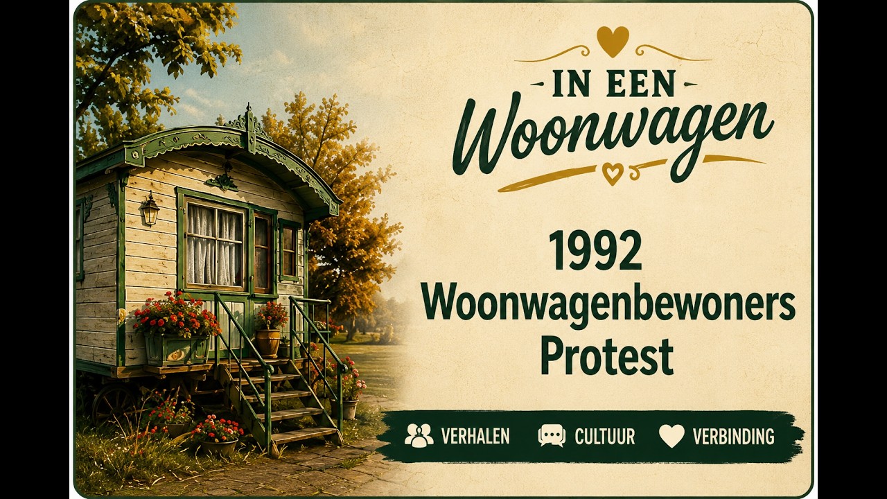 In Een Woonwagen: 1992 Woonwagenbewoners Protest