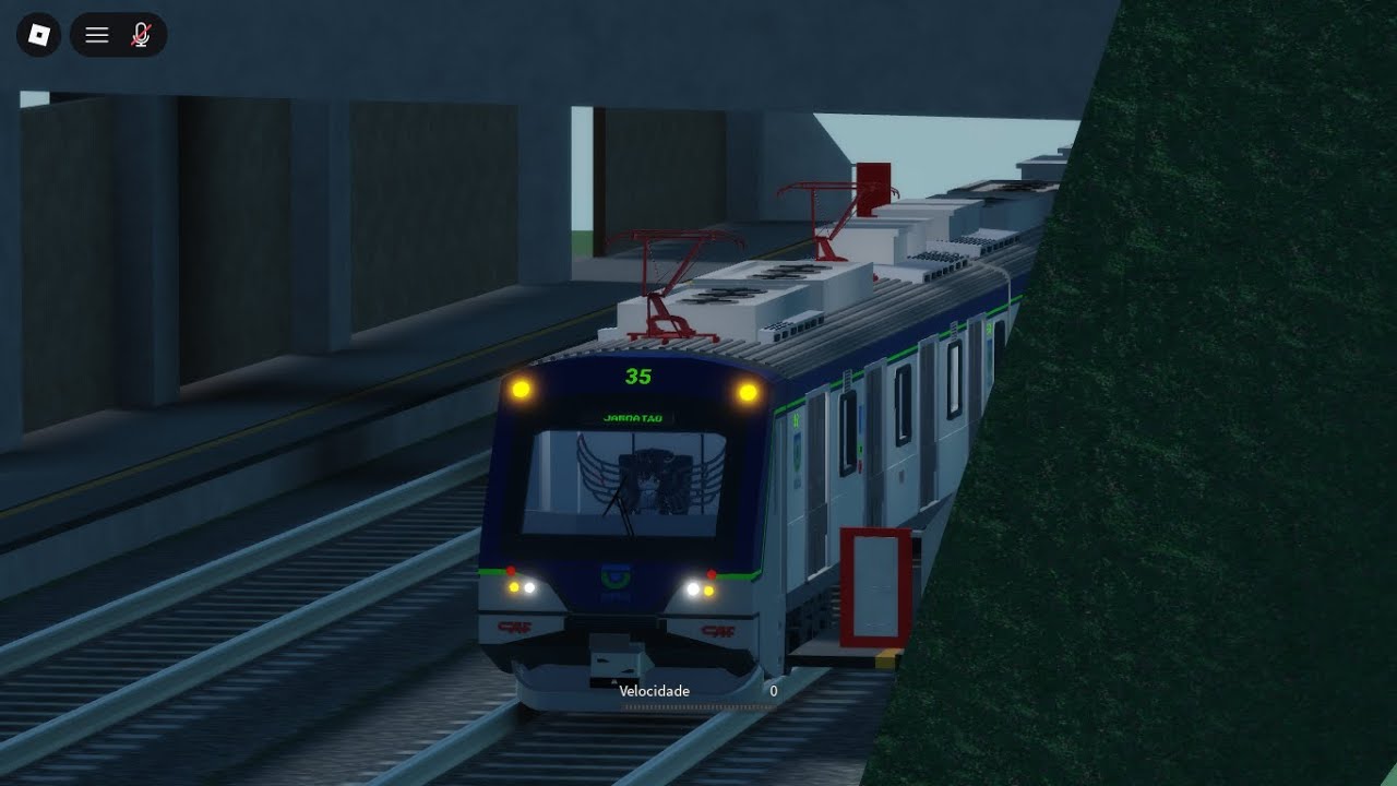 Roblox: Metrorec Simulador, Viagem de Recife a Tejipio.