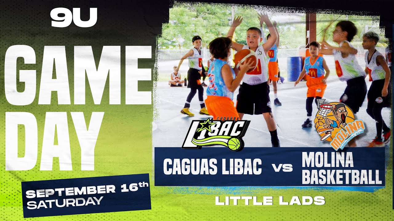 Molina Basketball vs Caguas Libac 🏀 Torneo Nacional, Little Lads , 9 años #basketball #basquetbol