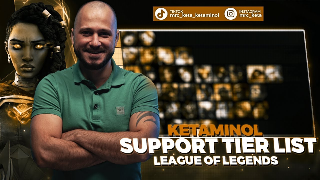 SUPPORT TIER LIST CE CAMPIONI ITI POT ADUCE O VICTORIE IN PLUS !!!