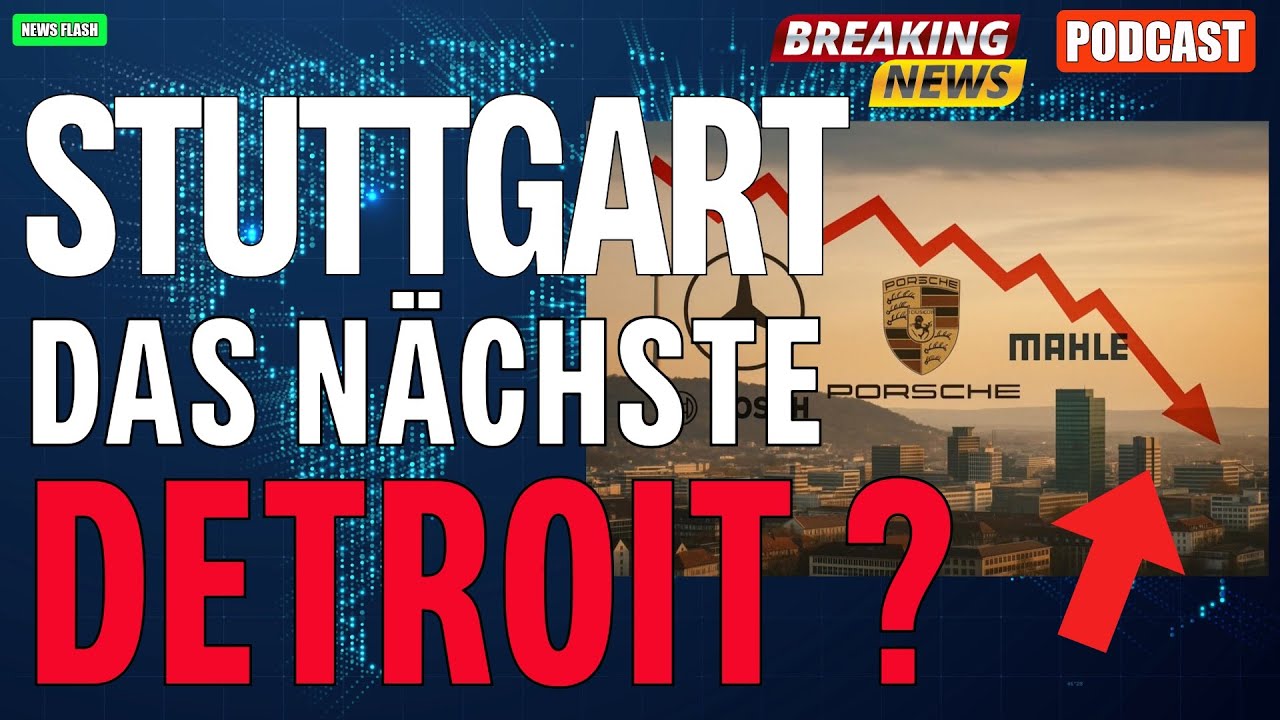 🔴 Droht Stuttgart der gleiche Absturz wie Detroit vor 40 Jahren ? Schockierende Prognosen gibt es !