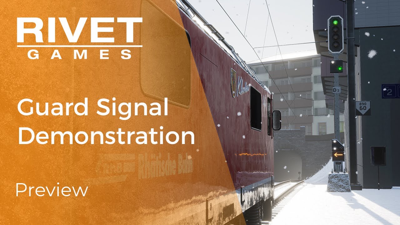 TSW 2 | Guard Signal Demonstration on the Arosa Line | OUT NOW!