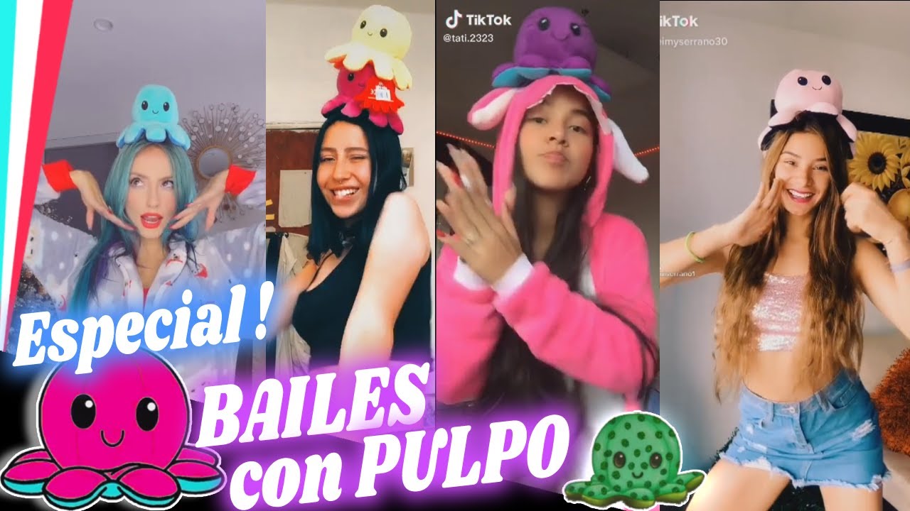 Recopilación de BAILES con el PULPO REVERSIBLE 🐙