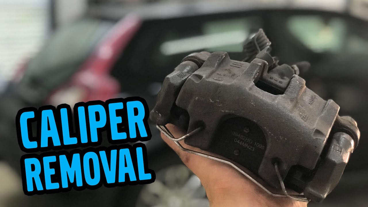 Volvo C30, Rear Brake Caliper Removal