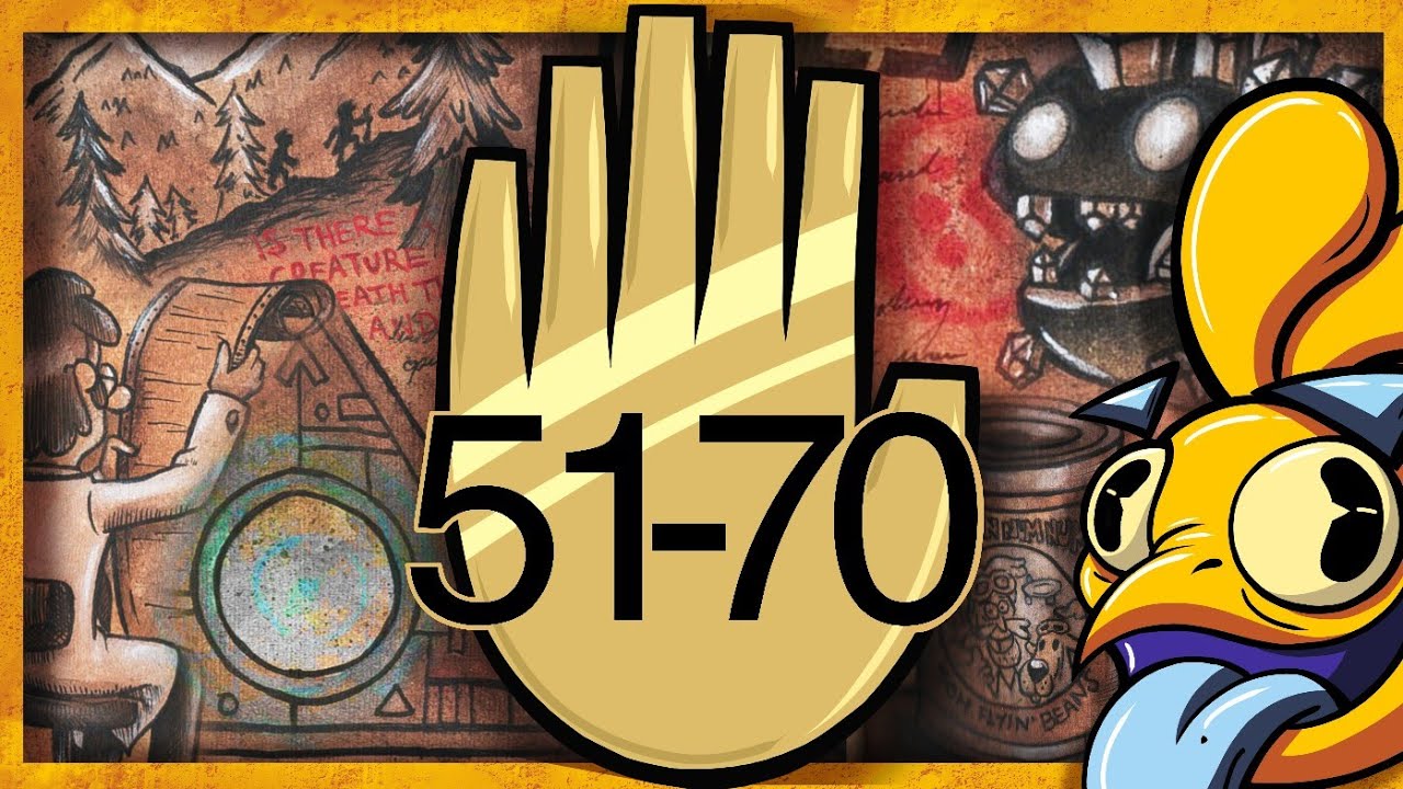 Gravity Falls Journal 3 – Hand-Drawn Replica (Part 51-70)
