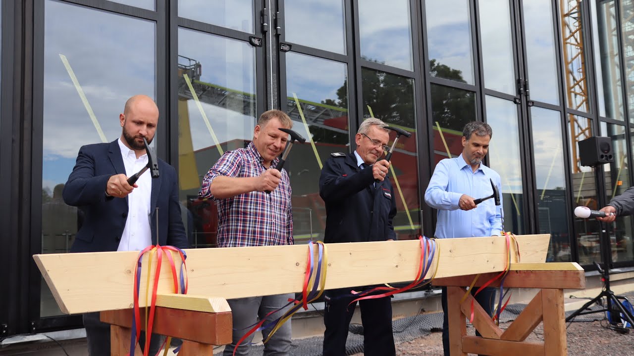 Richtfest für den Neubau der Nordhäuser Feuerwache