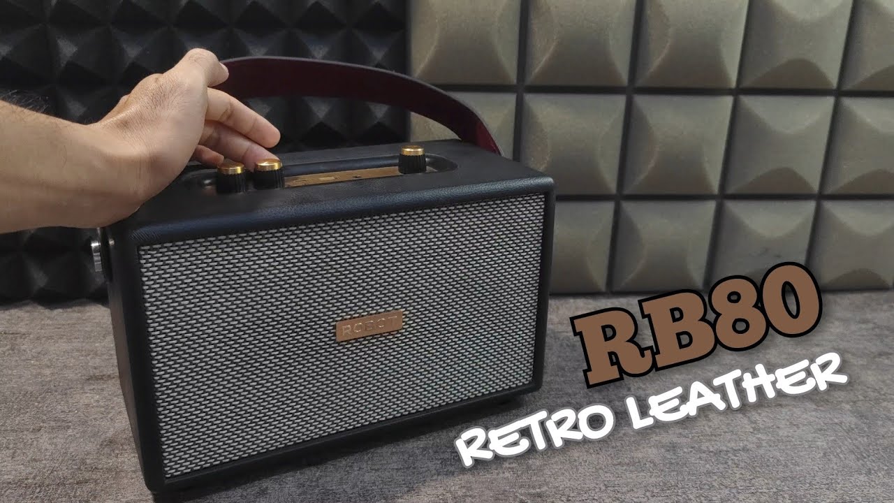 Alternatif Marshall Yang Mempesona❗️Robot RB80 Retro Klasik Speaker #robot #marshall #bass